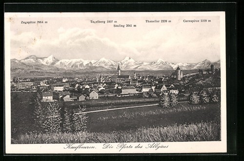 Kaufbeuren generalansicht - kaufbeuren,,