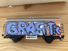 märklin h0 Kühlwagen mit Graffiti 
