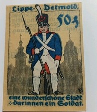 Notgeld/Gutschein der Stadt