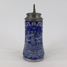 Antiker Steinzeug Bierkrug