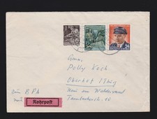 Brief DDR Mi.405, 432, 487A per Rohrpost von Berlin- Pankow gelaufen