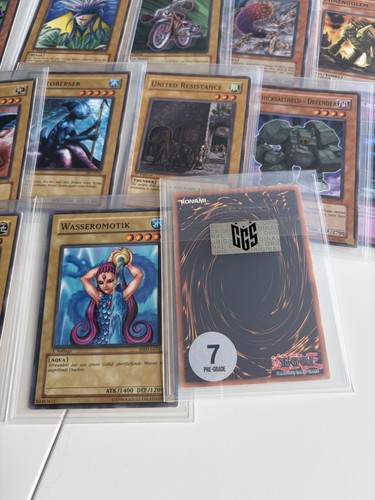 Pre grade psa gsg - yu-gi-oh!,