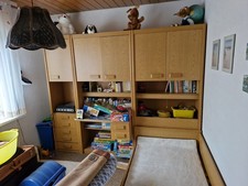 Kinderzimmer Komplett mit Schrank und Bett