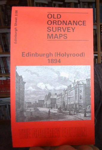 Map edinburgh - of, (holyrood)
