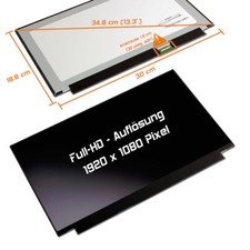 13,3" LED Display matt passend
