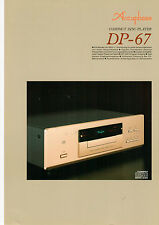 Faltblatt Accuphase DP-67  B567