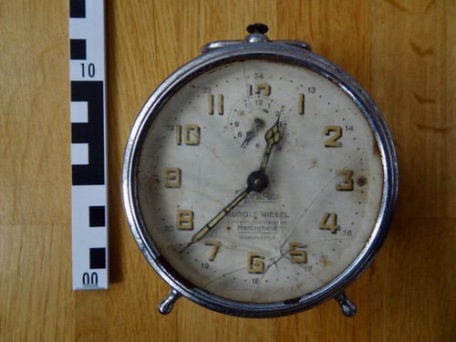 Antiker wecker zentra rudolf - wecker,