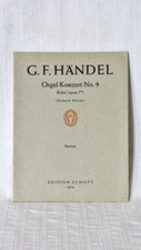 Notenheft. G.F. Händel