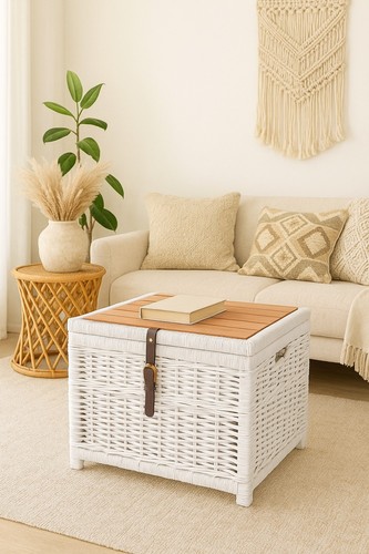Design couchtisch truhe - truhe, rattan