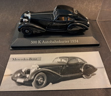DeAgostini,Mercedes Benz 500 K,Autobahnkurier,1934,aus Sammlung,1:43,Box,OVP