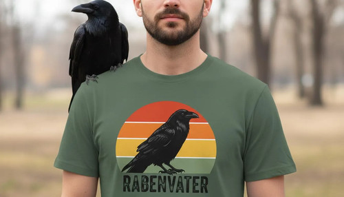 Shirt rabenvater gothic - t-shirt,