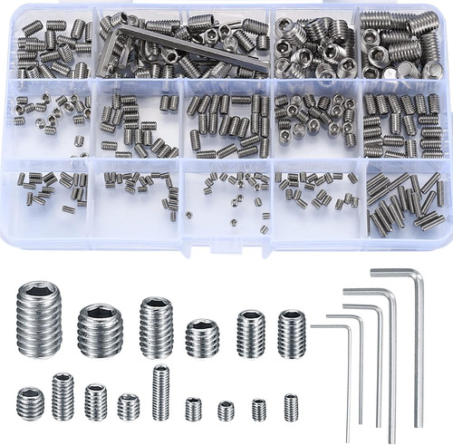 300 stück madenschrauben set - 300,
