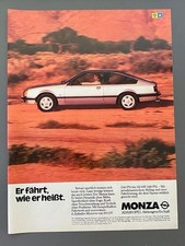 Opel Monza Er fährt, wie er