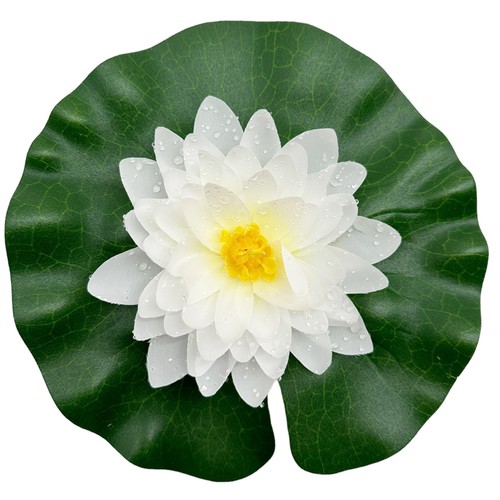 Künstliche seerose weiß - künstliche, Ø