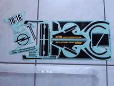 Tamiya 19490126 Aufkleber, Sticker, Reste (!) f. Opel Kadett GT/E Rallye 1:10