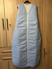 Winter Schlafsack 150 cm NEU blau mit kleinen weißen Punkten