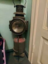 Eisenbahnerlampe DDR Eisenbahn DR Lok Industrielle Steampunk Lok Lampe