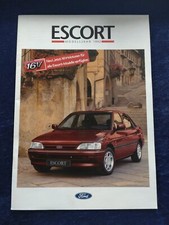 Ford Escort 16V Ghia XR3i CLX CL Turnier Prospekt 03.1992