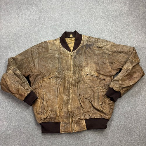 Leder fliegerjacke erwachsene - leder,
