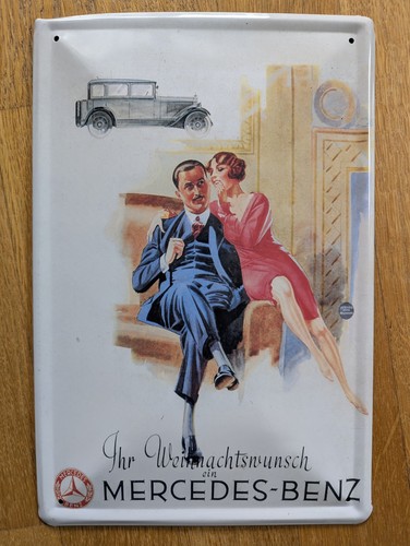 Blechschild retro 30x20 - blechschild,