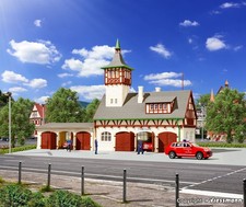 Vollmer H0 43751 - Dorffeuerwehr sechsständig Feuerwehrhaus  Bausatz  Neuware