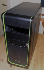 PC Gehäuse - Sharkoon grün