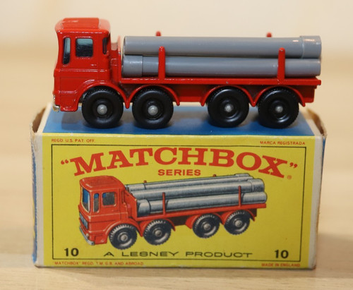 Matchbox pipe truck - 10,,