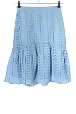 SECOND FEMALE Godetrock Damen Rock Gr. DE 36 blau Casual-Look