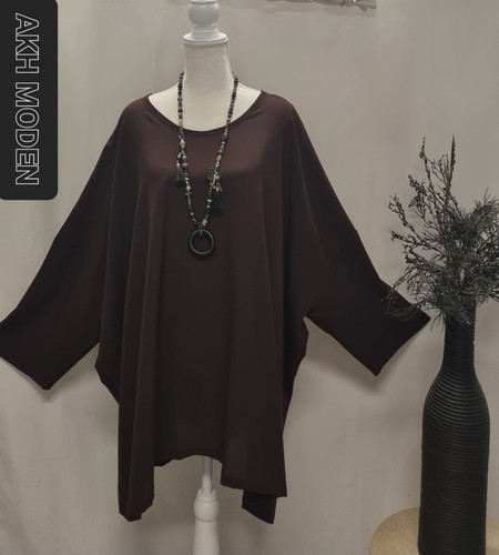 Shirt braun lagenlook - braun,,