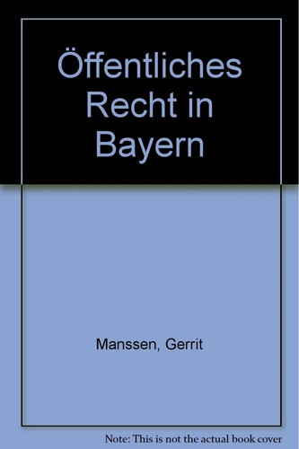 öffentliches recht bayern - recht,