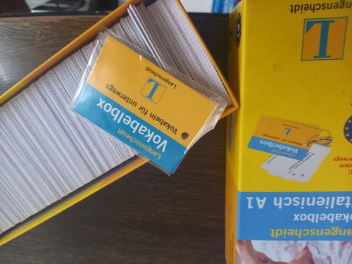 Langenscheidt vokabelbox - langenscheidt,