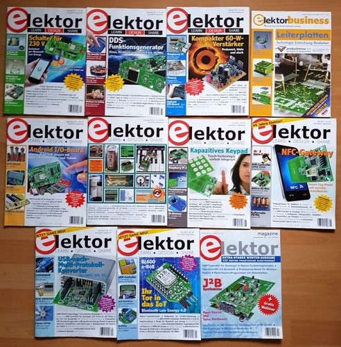 14x elektor 2015 kompletter - 14x,