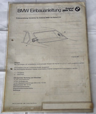 BMW Einbauleitung Verstärker