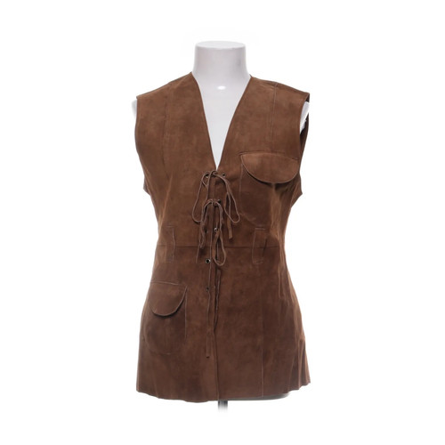 Zara woman lederweste damen - lederweste,,