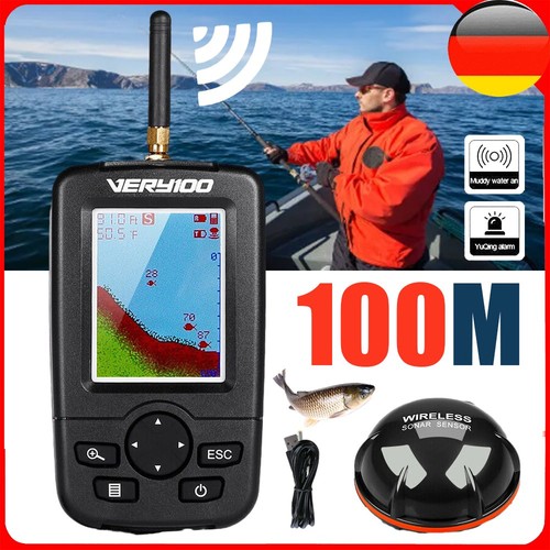 100m tragbar fischfinder - 100m,