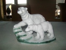 Schöne porzellanfigur eisbär - porzellanfigur,