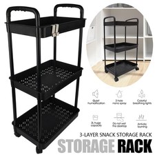 Rollregal Servierwagen Küchenwagen Obstregal Gemüseregal Etagenwagen Mit Rollen