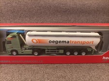 Herpa H0 1:87 in OVP - 158084 Volvo FH GL Silo-Sattelzug "Oegema Transport" (NL)