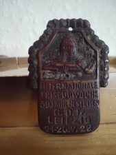 Stocknagel Plakette Leipzig