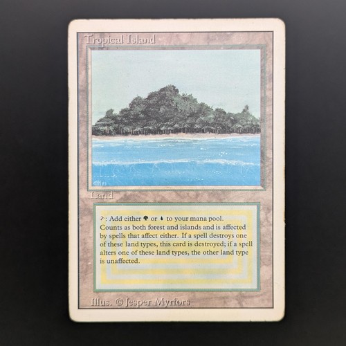 Mtg tropical island - mtg,