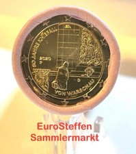 2 Euro 2020 ,Deutschland "50 Jahre Kniefall", Auswahl: ADFGJ lieferbar