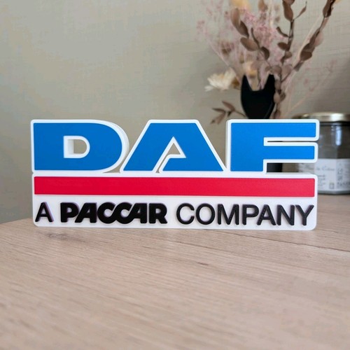Daf trucks logo plakette deko - trucks,