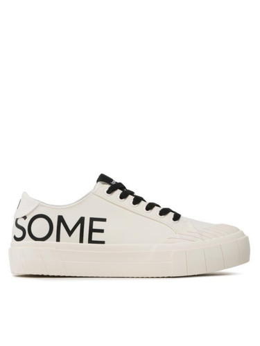 Desigual sneaker weiß leder - sneaker,
