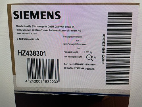 Siemens hz438301 edelstahl - siemens,