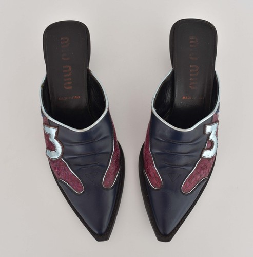 Miu shoe mules - miu,