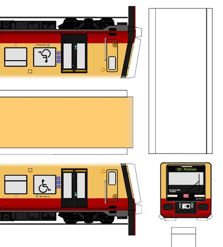 Bahn berlin dreiviertelzug - s-bahn,