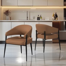 Armlehnenstuhl Kunstleder 2er