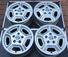 Schöne Opel GM Alufelgen 6J x 14 ET 49 Monza Senator A Commodore C Alu Felgen 