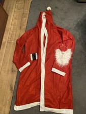 Weihnachtsmann Kostüm Anzug Weihnachten  Umhang Gr L