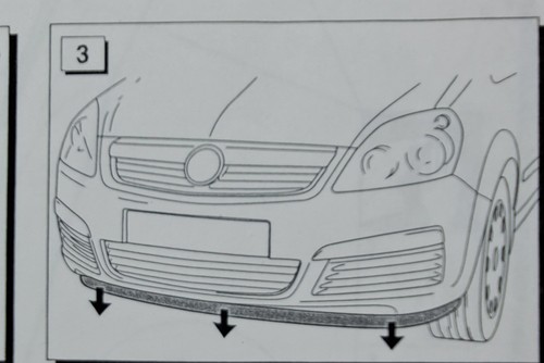 Opel zafira spoiler - opel,